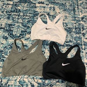 Nike Sports Bra 3 pack bundle